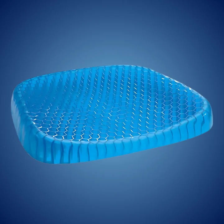 PressureFree Orthopedic Gel Seat Cushion – Breathable Honeycomb Design for Relief from Coccyx and Back Pain | Stornfield