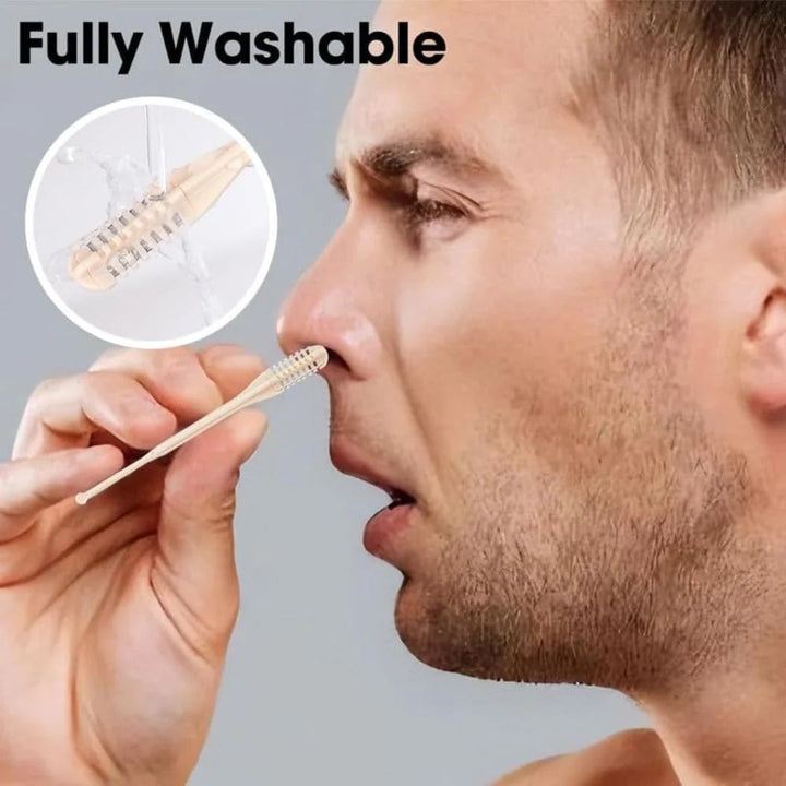 Stornfield | Compact Nose Hair Trimmer with 360° Rotating Head – Precise Grooming for Men and Women
