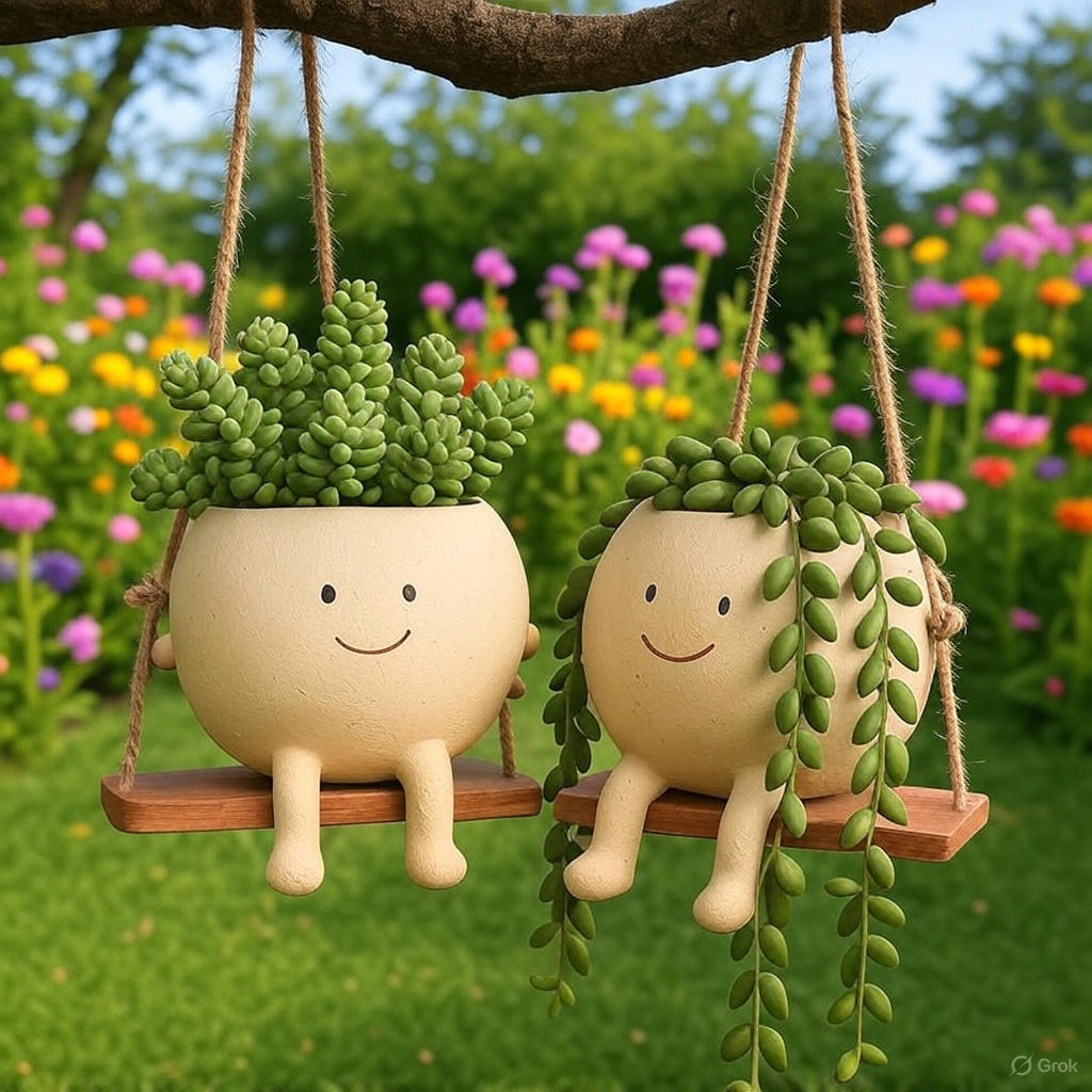 Happy Buddy Hanging Plant Pot | Stornfield