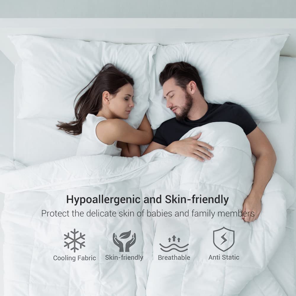 Revolutionary White Cooling Pillowcases Set of 2 –  Pro Q-Max 0.4 | Stornfield
