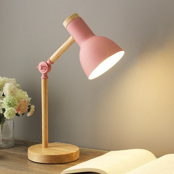 Stornfield | Nordic Wooden LED Desk Lamp