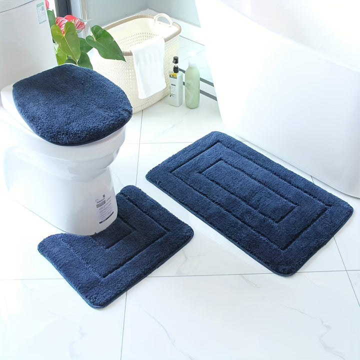 SoftStep Luxe Bath Mat Set – Non-slip, Quick-drying and Washable | Stornfield