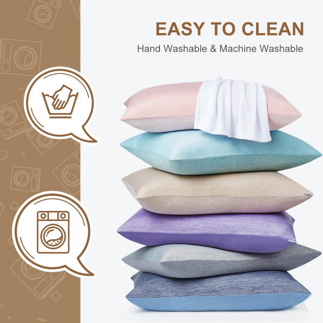 Revolutionary Light Brown Cooling Pillowcases Set of 2 –  Pro Q-Max 0.4 | Stornfield