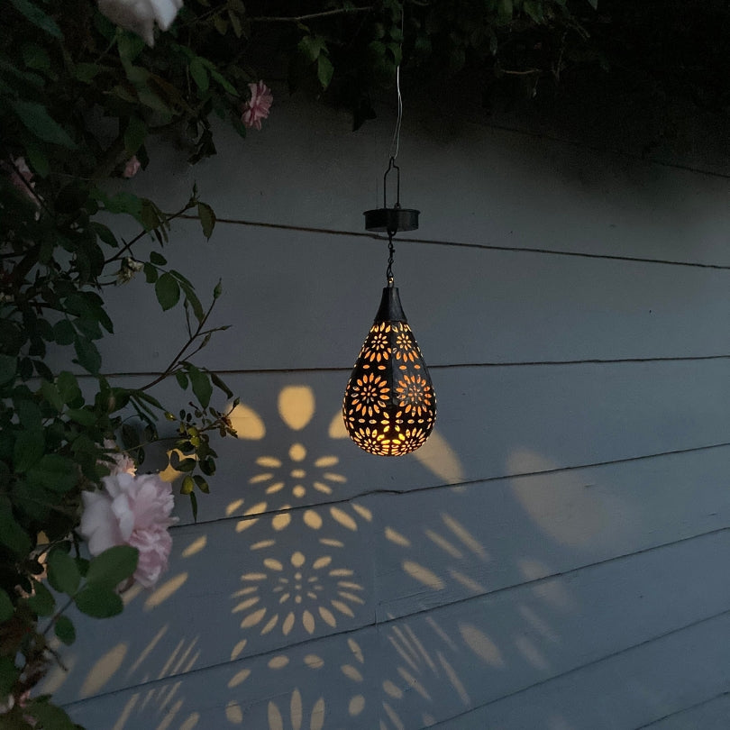 Stornfield | Outdoor Hanging Light | Elegant Solar-Powered Outdoor Lighting