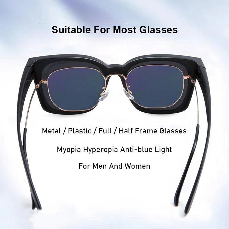 OverShades fit on regular glasses | Stornfield