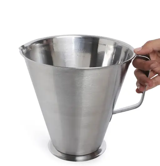 Measuring cup stainless steel 0.5 L with internal marking | Stornfield