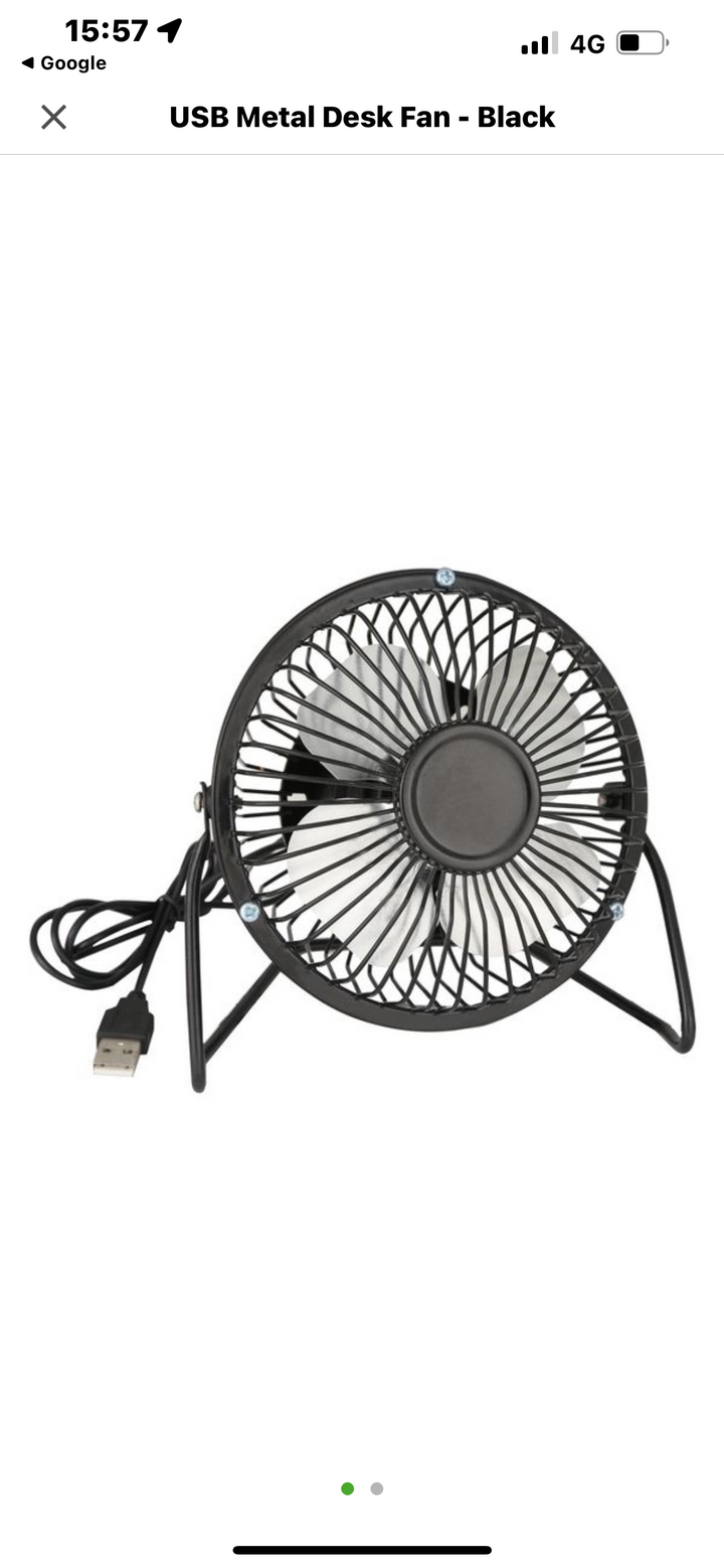 Mini USB Table Fan | Stornfield