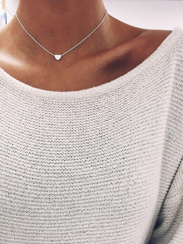 Simple Heart Necklace | Stornfield