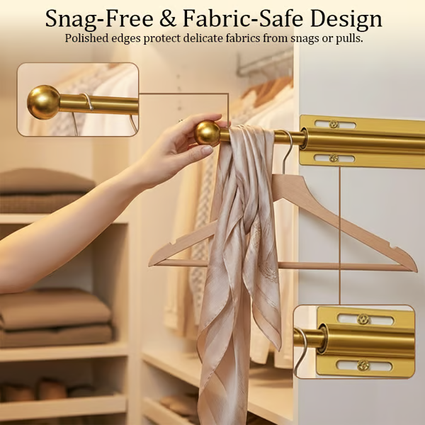 LuxHanger Valet Rod System for the Wardrobe | Stornfield