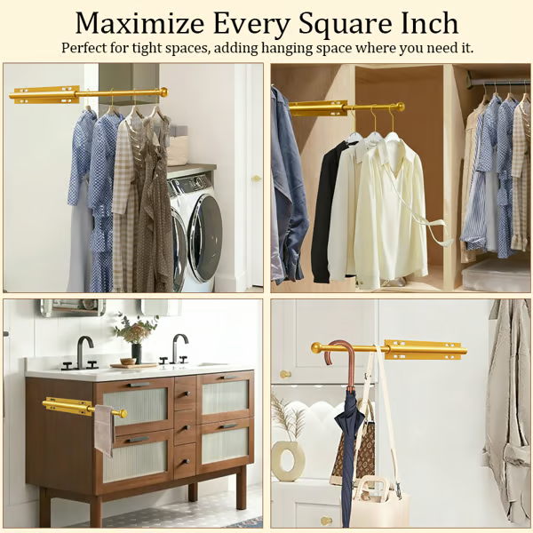 LuxHanger Valet Rod System for the Wardrobe | Stornfield