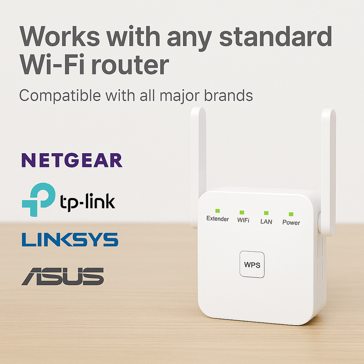 Stornfield | UltraXtend 5G WiFi Booster UK – Best Dual-Band WiFi Extender for Home & Garden Signal Coverage
