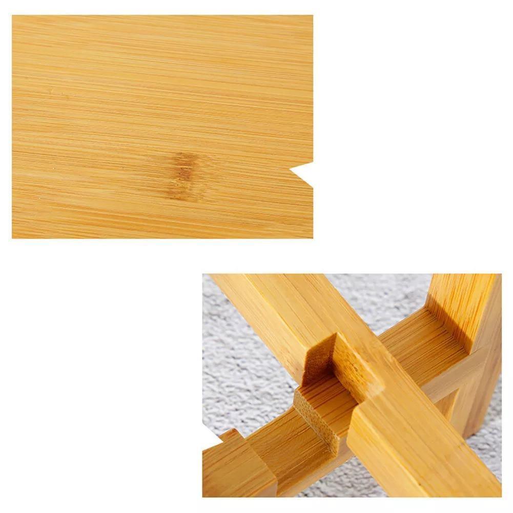 Stornfield | BambooElevate Bamboo Wood Plant Stand | Adjustable and Stable | Perfect for Indoors