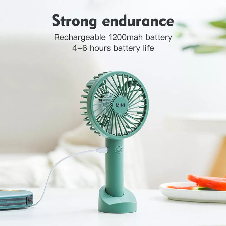 Phone Holder Mini Handheld Fan | Stornfield