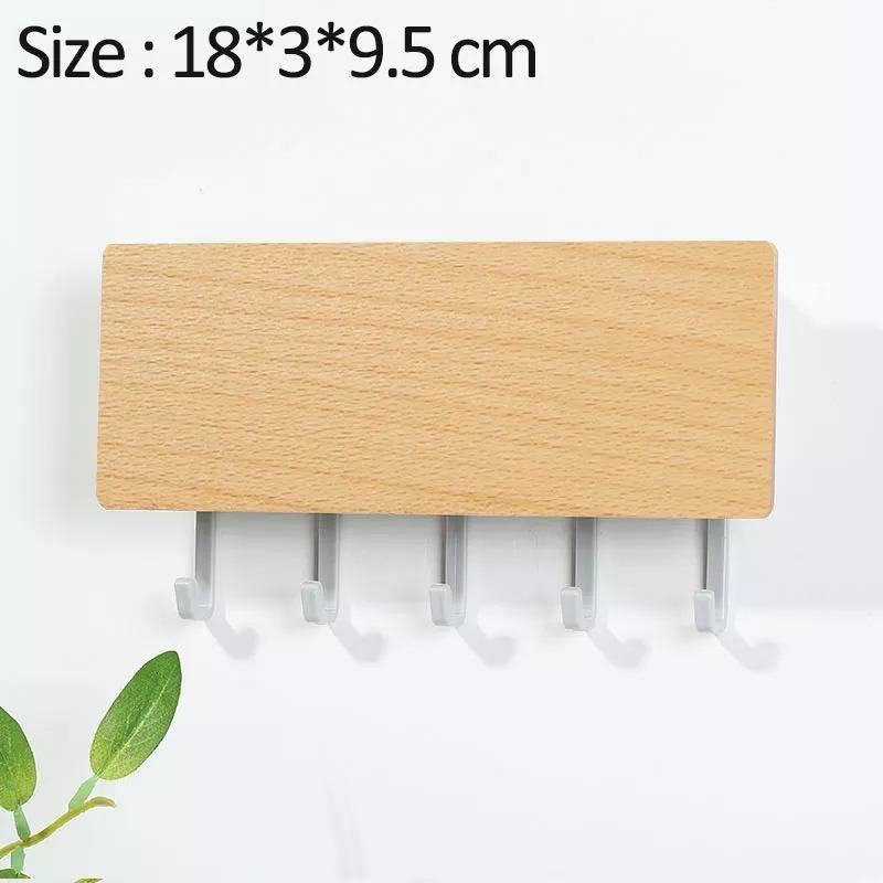 Stornfield | KeyOrganize Wooden Wall Key Holder | Multifunctional & Stylish | Wall Decor & Storage