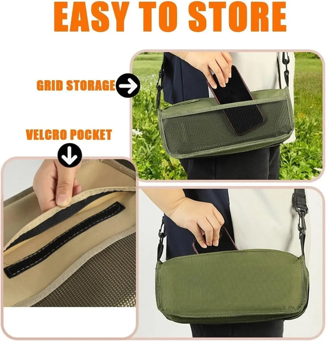 Stornfield | Folding Seat Ottoman – Stable, lightweight and waterproof for on the go