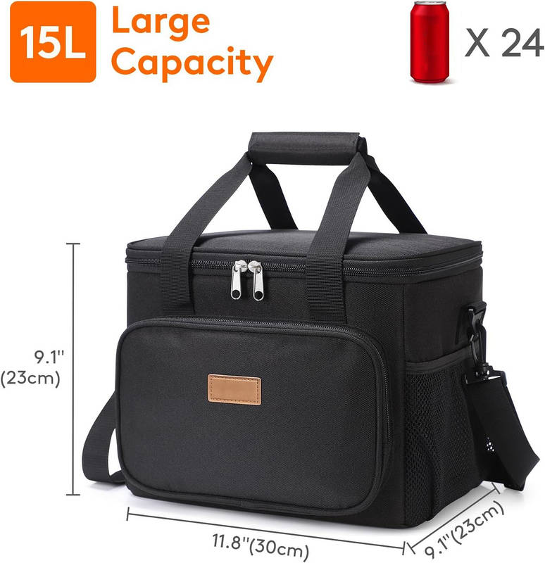 Insulated lunch bag with cooling function, 15 liters | Stornfield