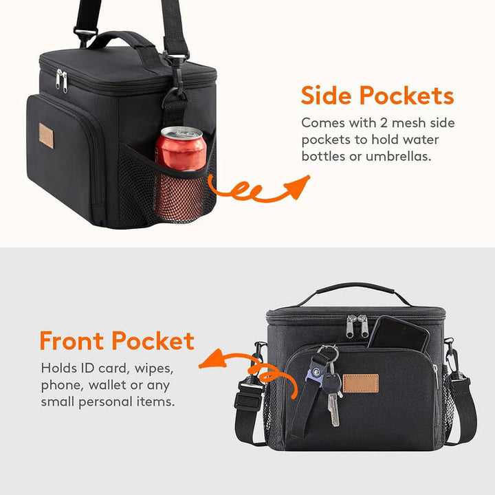 Insulated lunch bag with cooling function, 15 liters | Stornfield