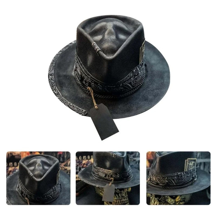 Stornfield | Artisan Skull Hat – Handmade Beanie with Skull Print for Unique Streetstyle