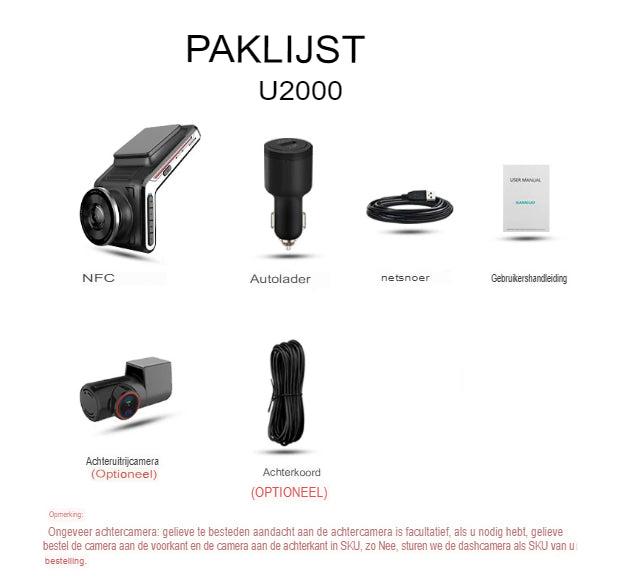 Stornfield | 4K Dual Dash Cam Front and Rear – F1.8 Lens, Night Vision & 24/7 Parking Mode | DriveCam