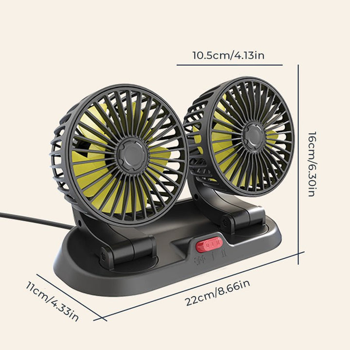 Auto-Cooling Fan | Enjoy a pleasant breeze while driving! | Stornfield