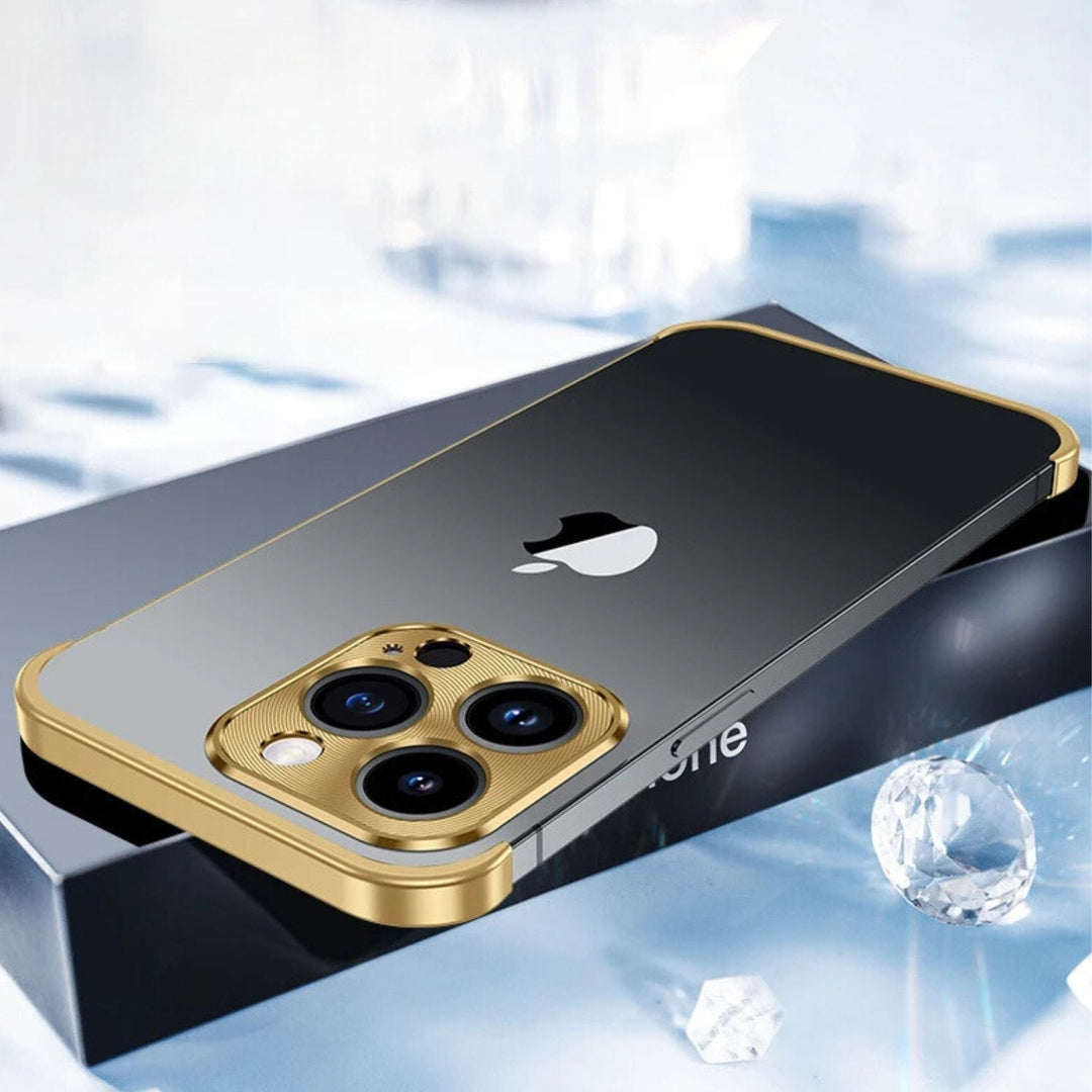 Ultra-Thin Metal Phone Case | Slim and Sturdy | Shockproof Protection for iPhone and Android | Stornfield
