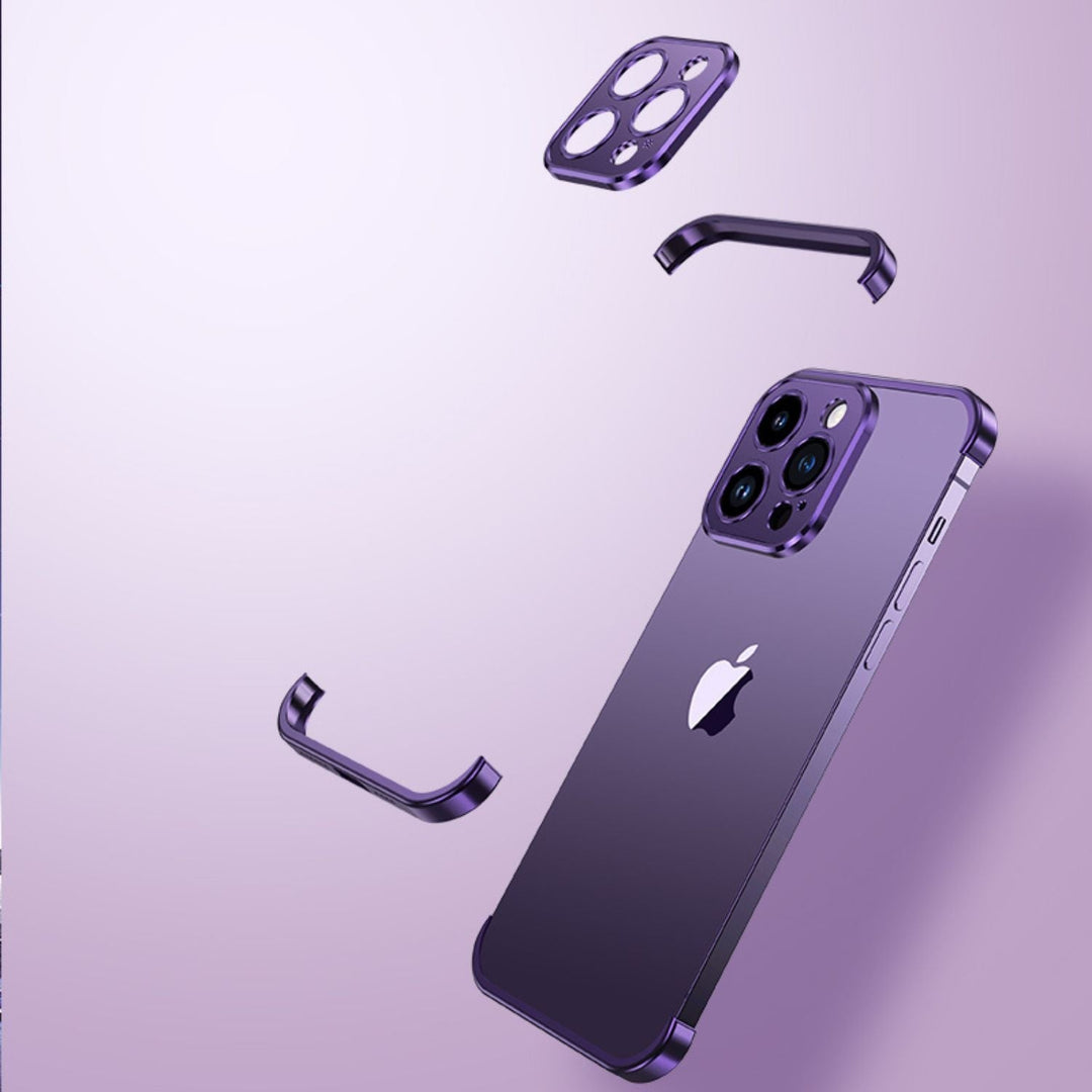 Ultra-Thin Metal Phone Case | Slim and Sturdy | Shockproof Protection for iPhone and Android | Stornfield