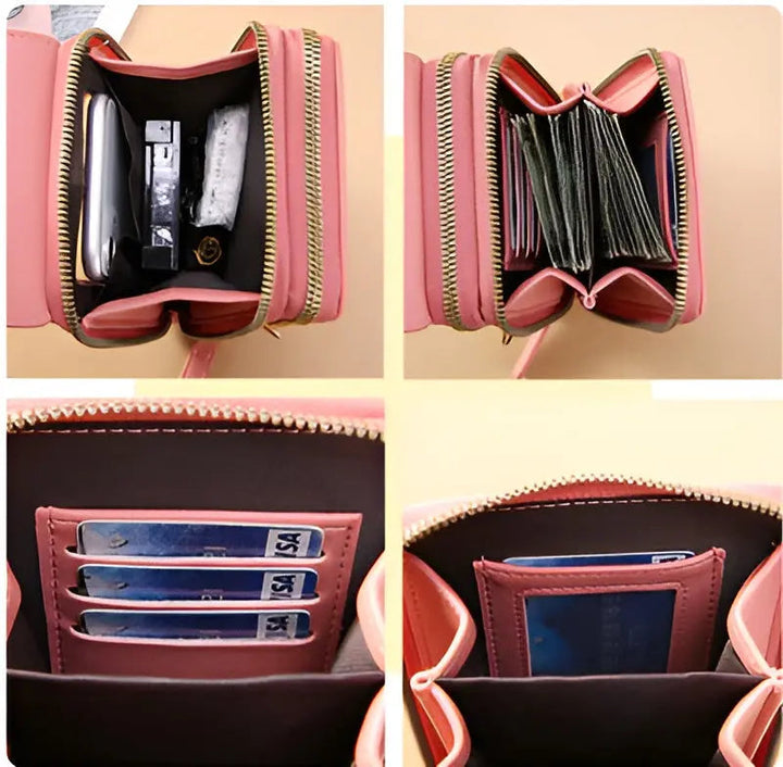 Trendy Leather Anti-Theft Women's Shoulder Bag - SecureStyle | Stornfield