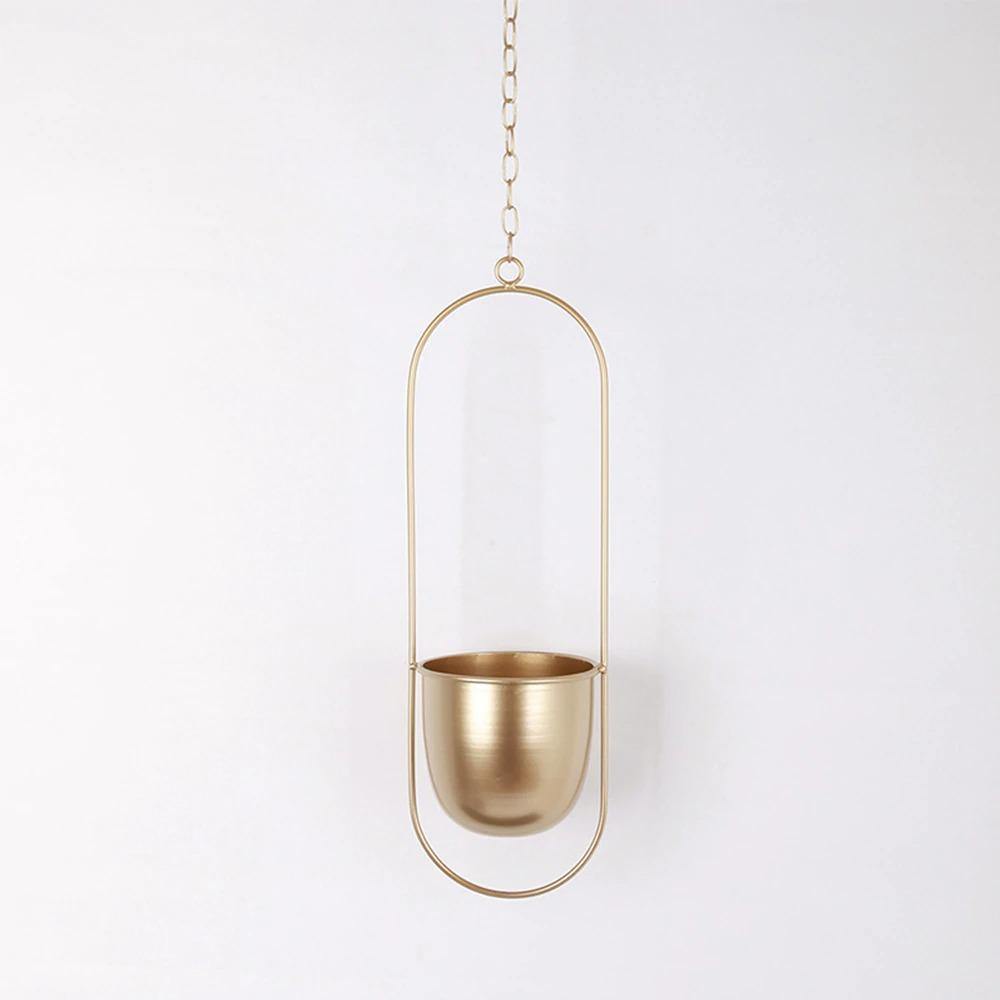 HaloRing Hanging Plant Holder – Metal Hanging Planter for Indoor and Outdoor | Stornfield