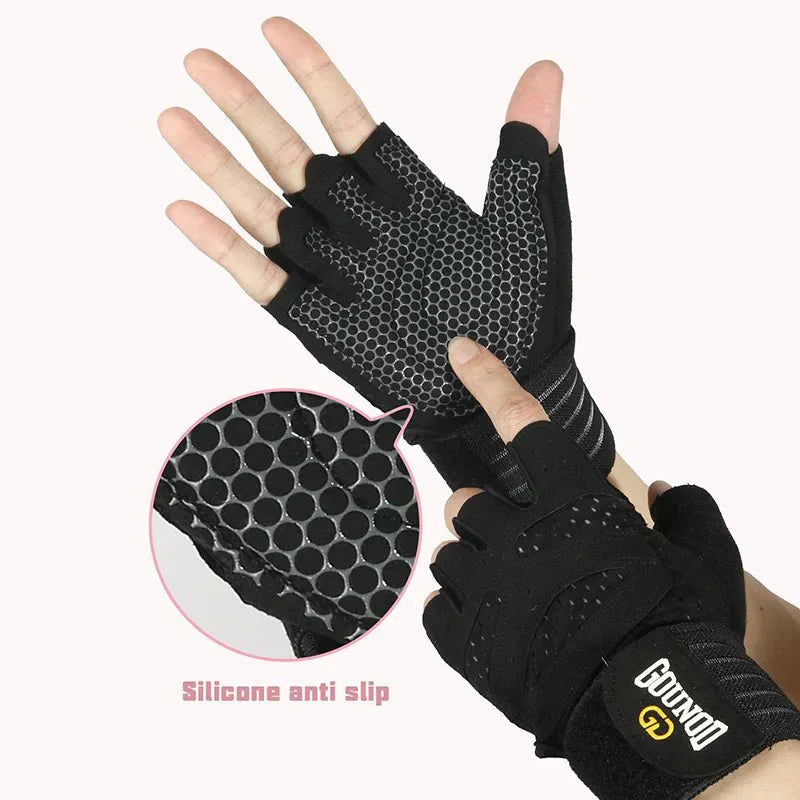 Stornfield | IRONGRIP GLOVES – Breathable Fitness Gloves with Wrist Support