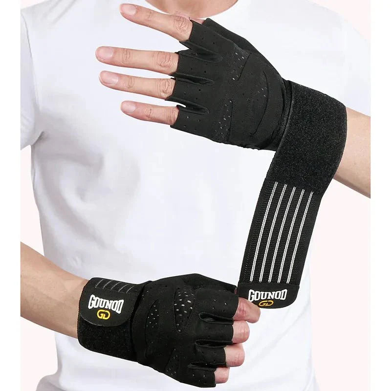 Stornfield | IRONGRIP GLOVES – Breathable Fitness Gloves with Wrist Support