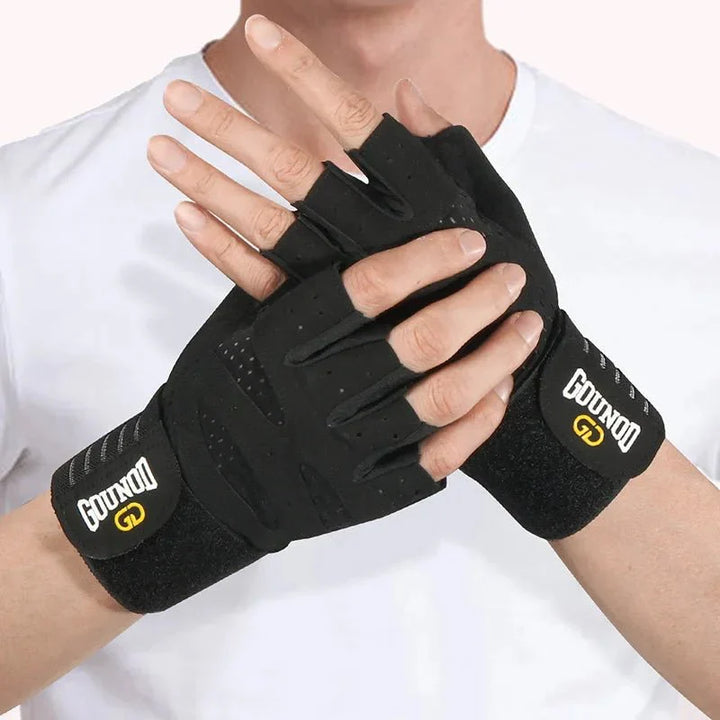 Stornfield | IRONGRIP GLOVES – Breathable Fitness Gloves with Wrist Support