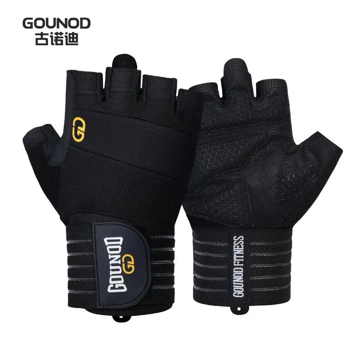 Stornfield | IRONGRIP GLOVES – Breathable Fitness Gloves with Wrist Support