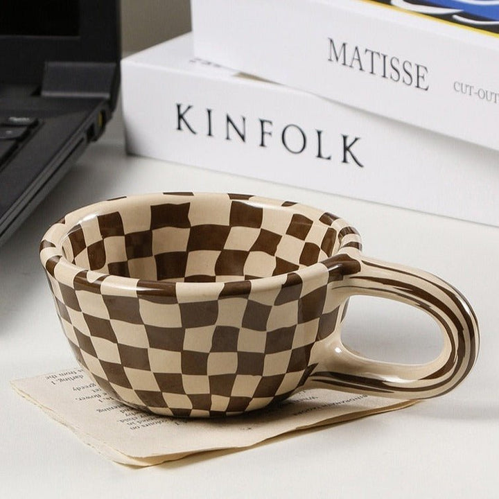 Stornfield | Irregular Check Ceramic Mug