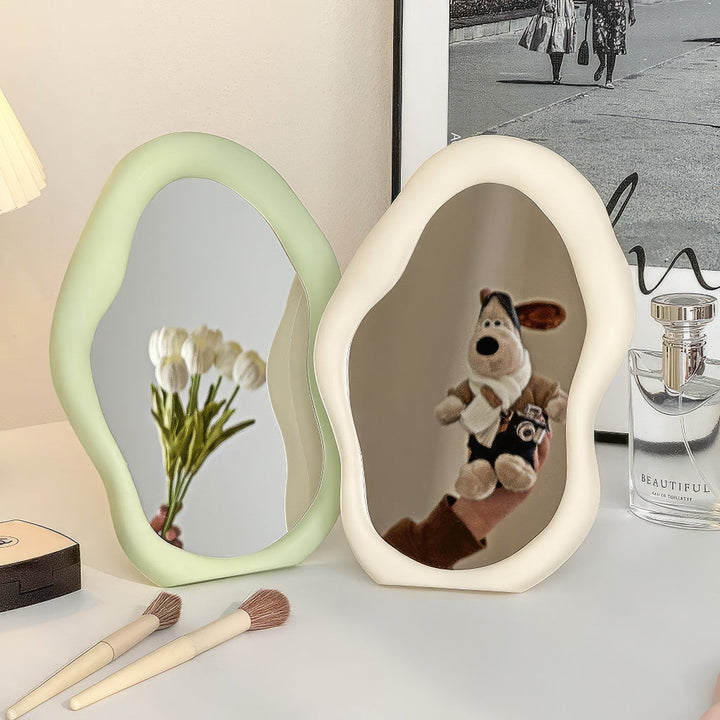 Stornfield | Irregular Blob Makeup Mirror