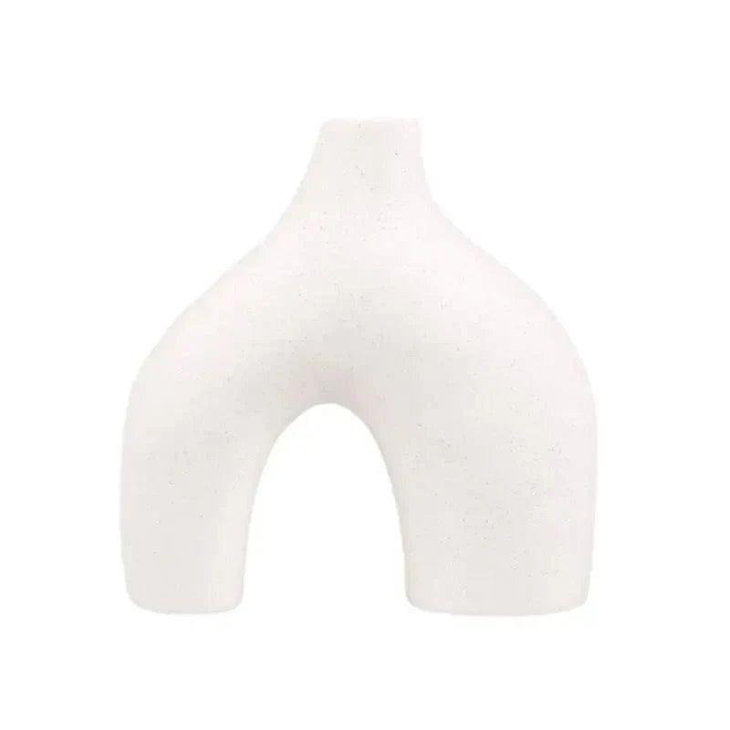 Irregular Minimalist Ceramic Vase Set for Modern Decor | Stornfield