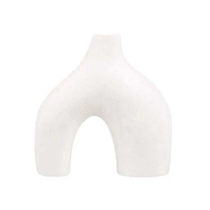 Irregular Minimalist Ceramic Vase Set for Modern Decor | Stornfield