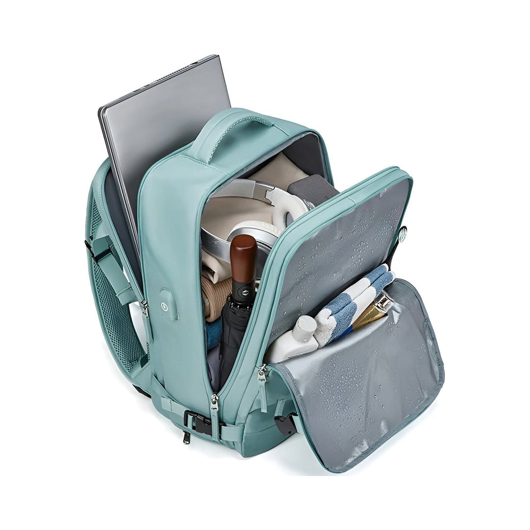 Travel backpack with USB port – Spacious compartment | Ideal for school and outdoor activities | Stornfield