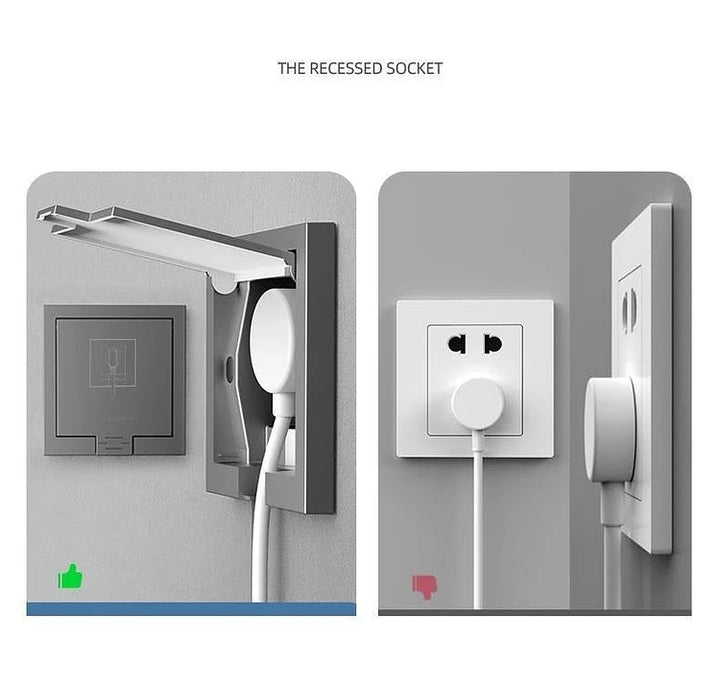 EU Hidden Socket with five holes, integrated household wall socket, five hole panel | Stornfield
