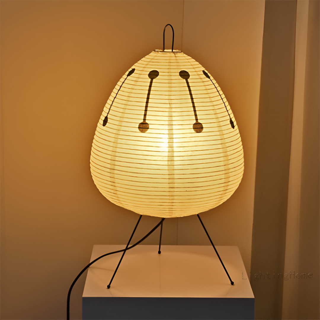 Stornfield | ZenLoom – Luxury Table Lamp with Japanese Wabi-Sabi Design for Soft Light