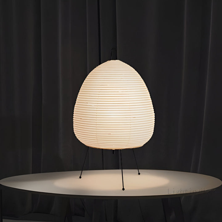 Stornfield | ZenLoom – Luxury Table Lamp with Japanese Wabi-Sabi Design for Soft Light