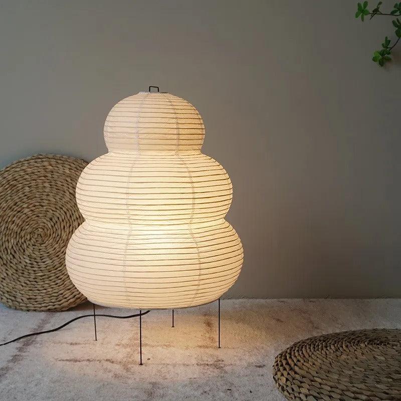 Stornfield | Japanese Snowman Table Lamp | Paper