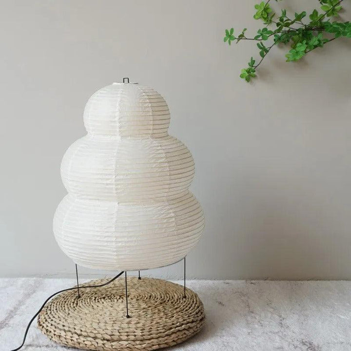 Stornfield | Japanese Snowman Table Lamp | Paper
