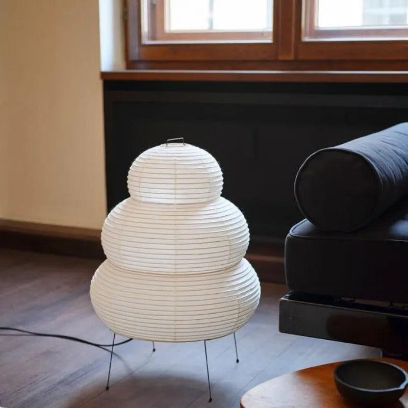 Stornfield | Japanese Snowman Table Lamp | Paper