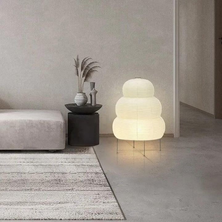 Stornfield | Japanese Snowman Table Lamp | Paper