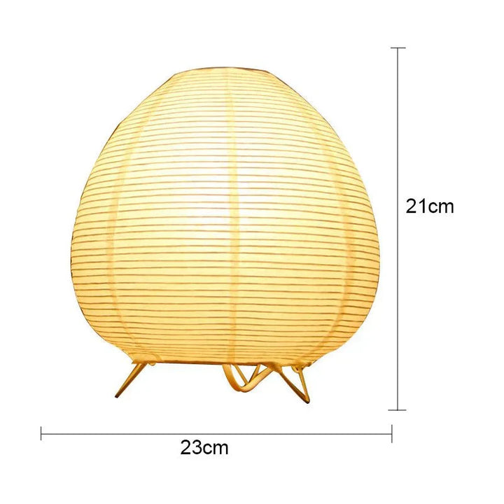 Stornfield | ZenGlow – Elegant Wabi Sabi Table Lamp for a Calming Interior