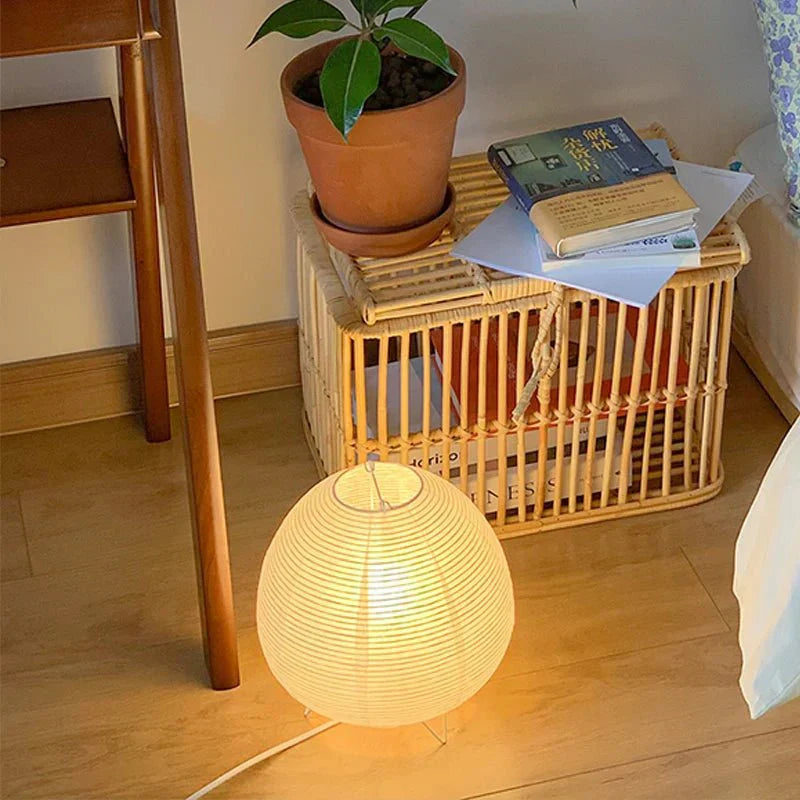 Stornfield | ZenGlow – Elegant Wabi Sabi Table Lamp for a Calming Interior