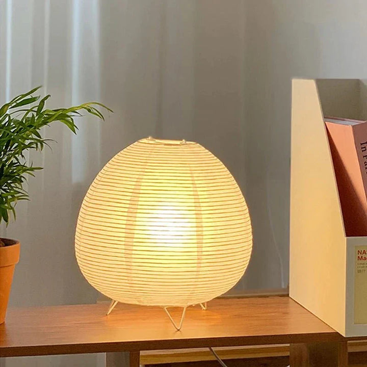 Stornfield | ZenGlow – Elegant Wabi Sabi Table Lamp for a Calming Interior