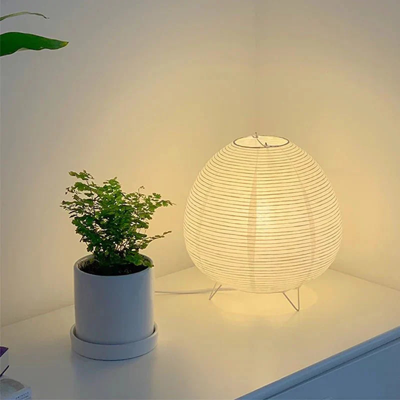 Stornfield | ZenGlow – Elegant Wabi Sabi Table Lamp for a Calming Interior