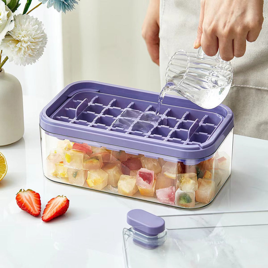 32-Grid Silicone Ice Cube Tray