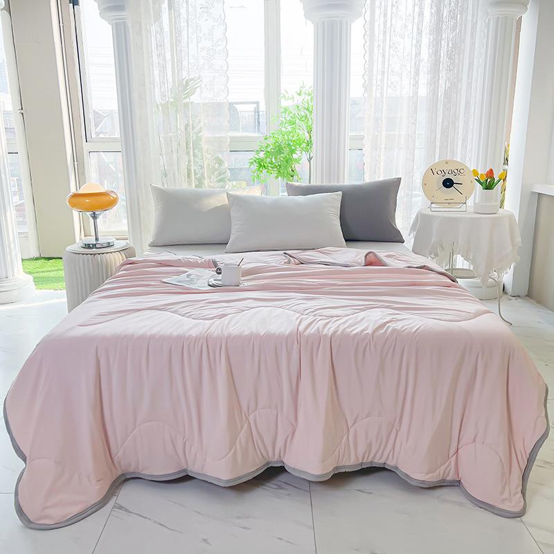 Cooling Ice Silk Summer Comforter machine washable | Stornfield
